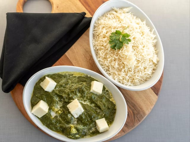 Palak Paneer.