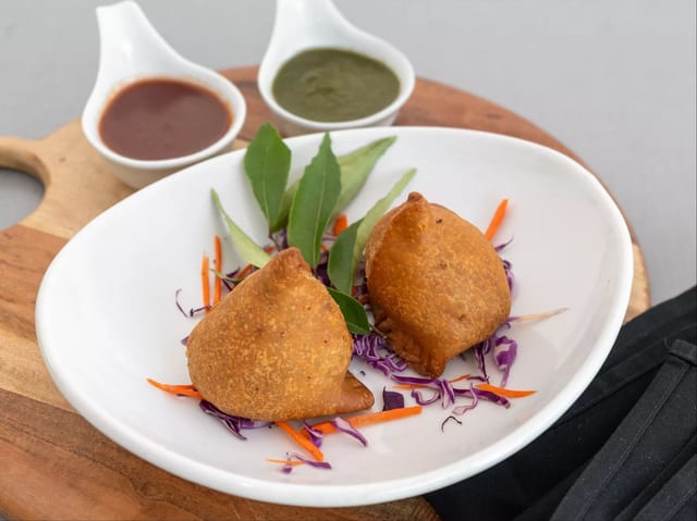 Lamb Samosa.