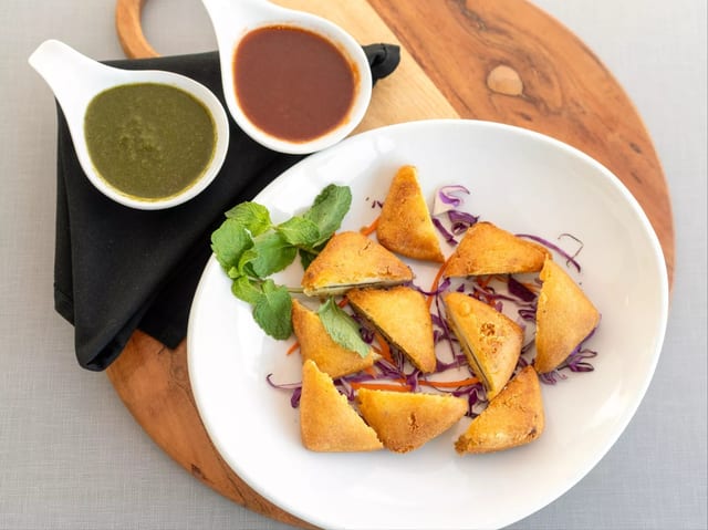 Paneer Pakoras.